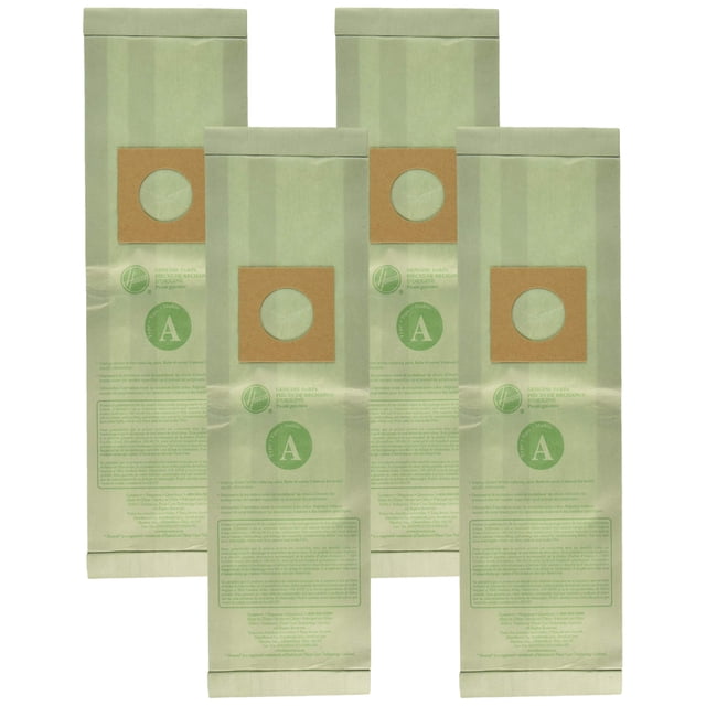 Bolsas para Aspiradora Hoover 4010001A Tipo A Altura 17,1 cm Paquete de 3