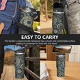 thumbnail image 7 of 30 Oz Tumbler with Handle, SpillProof Insulated Travel Cups Paisley Design Coffee Cup Western Travel Accessories Sports Watching Gifts for Hot and Cold Drinks, 7 of 7
