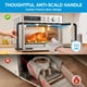 thumbnail image 3 of Midea Flexify - Fridora de aire para horno tostador de puerta francesa, 26.4 cuartos de galón, freidora de aire extragrande, combo 10 en 1, 25% más rápida de cocción y 90% menos de aceite, acero, 3 of 5