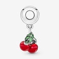 thumbnail image 3 of Charm plata esterlina cherry red frut big 368542, 3 of 4