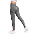 thumbnail image 2 of Cellulite 3D Leggings for Women Pants for Workout Running Athletic Anti Cellulite Leggings Tummy Control Compression Pants 3D Anti Cellulite Leggings for Women Workout Yoga Pants Grey XL, 2 of 5