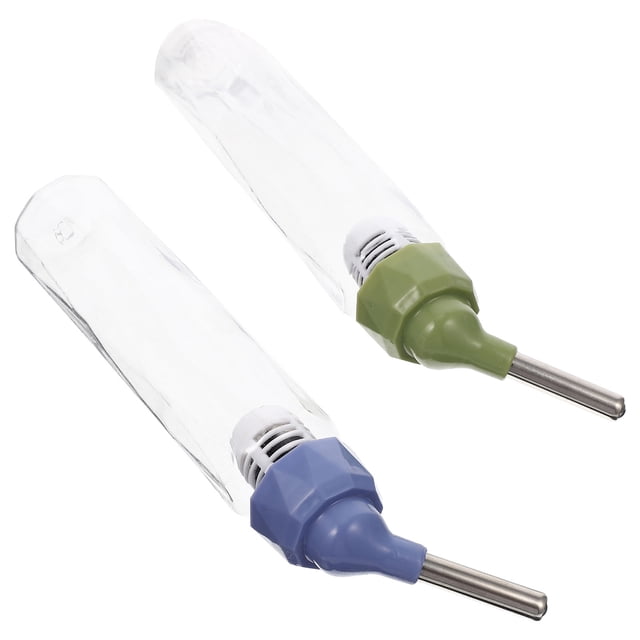 WHAMVOX 2Ud Botella Colgante Transparente Para De Hámster Y Conejos Fácil De Fijar