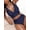 Multicolor, variant on 2 Pieces Women Summer Beach Vacation Leopard Print V-Neck Tankini Swimwear Set