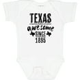 thumbnail image 3 of Inktastic Texas Awesome Since 1895 Boys or Girls Baby Bodysuit, 3 of 5