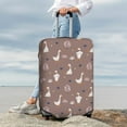 thumbnail image 7 of Honeii cartoon geese Elastic Luggage Cover, featuring double-sided printing, is the ideal companion for travel, business trips, and daily use(not included suitcase )-Medium, 7 of 7