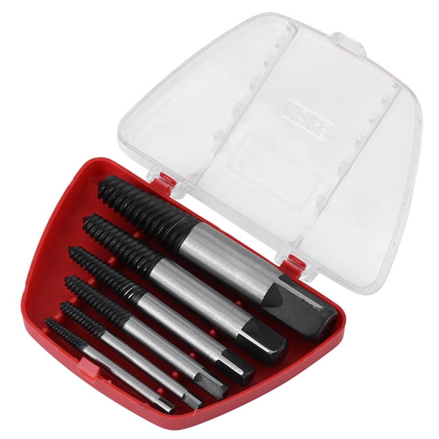 Bolt Extractor,6pcs practical HSS Damaged Screw Extractor Damaged Screw Extractor Power Packed Performance