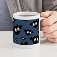 thumbnail image 6 of CafePress - Cute Bat Pattern Mugs - 11 oz Ceramic Mug - Novelty Coffee Tea Cup, 6 of 6
