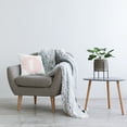 thumbnail image 3 of Stupell Industries Pink Circle Letter T Square Decorative Printed Throw Pillow, 18 x 18, 3 of 4