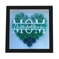 thumbnail image 2 of YAOMOBB Floral Shadow Box Frame Eye catching Flower Shadow Box Exquisite Print Mothers Day Gift Home Decor, 2 of 7