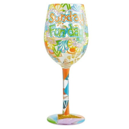 

Lolita Glassware Sunday Funday Wine Glass #6004847