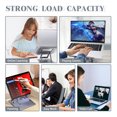 thumbnail image 5 of Ant Class Adjustable Laptop Stand with Integrated Smartphone Holder – Ergonomic, Portable, and Foldable Stand for 10” to 17” Tablets and Laptops,Gray, 5 of 8