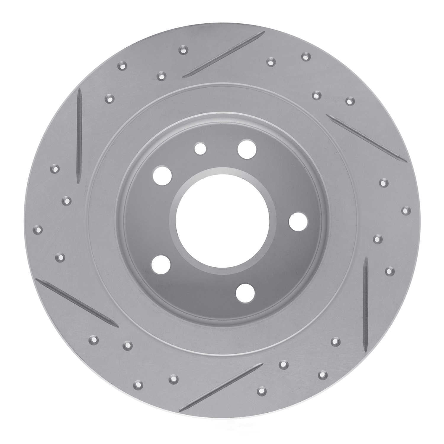 Dynamic Friction Company 830-47044R DFC Geoperformance Rotor - Drilled and Slotted
