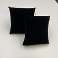 thumbnail image 3 of N'icePackaging 3 Qty - 5" x 5" Midnight-Black Velvet Watch/Bangle Pillow Display -for Sales/Merchandise/Crafts/Storage/Display, 3 of 9