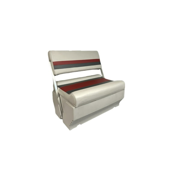 Premium Series Pontoon Flip Flop Seat Cushion Set W/BASE G/R/C 3013-3020ABEC