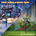thumbnail image 5 of DSstyles Halloween Projector Lights Outdoor, Upgraded Never-Fading 20 Cards Pattern & 3D Ocean Wave, Waterproof RGB Holiday Decorations Projector with Remote for Christmas Halloween Birthday Party, 5 of 6