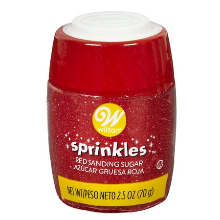 Wilton Red Sanding Decorating Sugar, 2.5 oz.