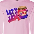 thumbnail image 4 of Inktastic Let's Jam Long Sleeve T-Shirt, 4 of 5