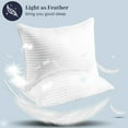 thumbnail image 3 of Kuyami Pillow, The Kuyami Pillows,Bed Pillows Standard Size Set of 2,Home & Hotel Bed Pillows,Shape Retention for Side,Back or Stomach Sleepers,Breathable,Soft,Fluffy,and Cool (4, Standard (17x26in)), 3 of 7