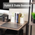 thumbnail image 3 of Mind Reader Cement Planter Bookends, Desk Decor and Indoor Plants, Set of 2, White, 3 of 8