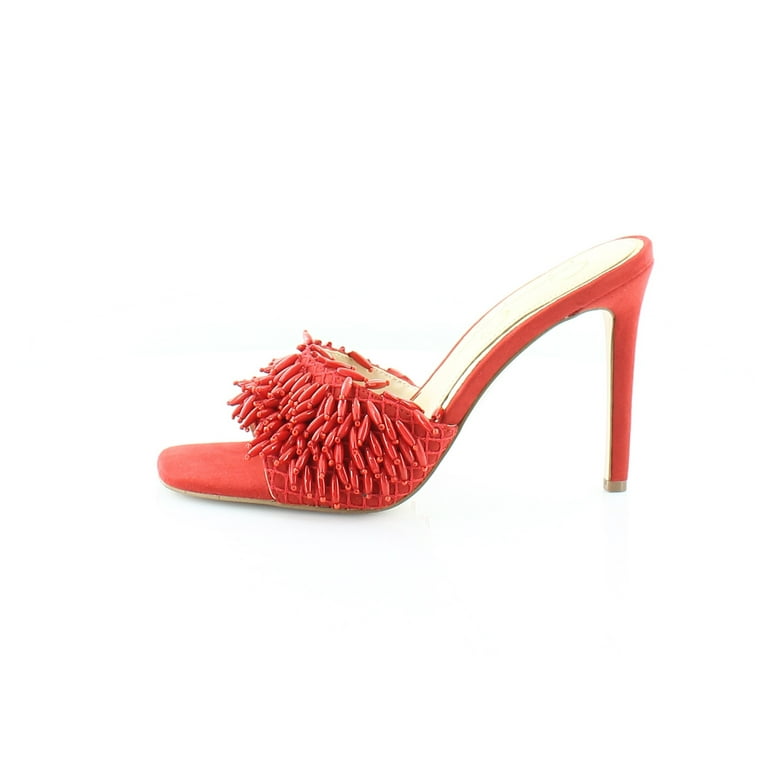 Jessica Simpson Olya Sandals Women Slip On Mule Stiletto Heel Open