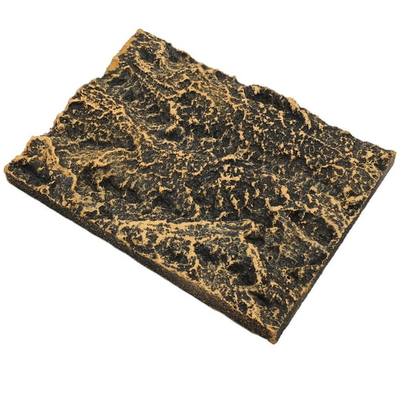 BNOSDM Reptile Cork Bark Background PU Material, Long Service Life, DIY Cutting, Easy To Clean, Perfect Complement, For Rainforest Fish Background Board
