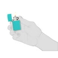 thumbnail image 6 of Zippo Slim Flat Turquoise Pocket Lighter, 6 of 7