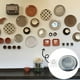 thumbnail image 5 of Ganchos de pared para colgar cuadros verticales, ganchos decorativos para platos, marcos de fotos, cuadros y obras de arte (paquete de 20), 5 of 8