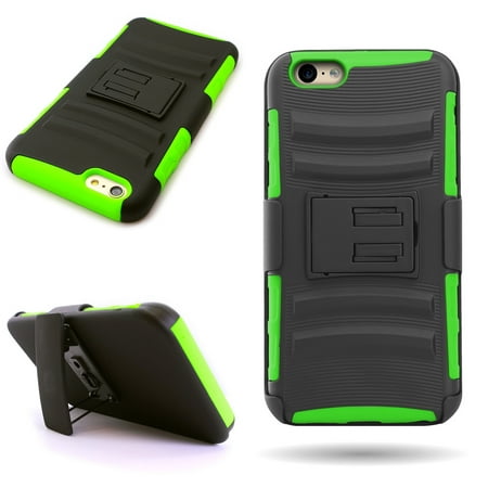 CoverON iPhone 6S Plus Case, iPhone 6 Plus Case, Explorer Series Protective Holster Belt Clip Phone Cover