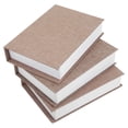 thumbnail image 1 of MOVTOTOP 3Pack Decorative Faux Books Rectangular Shape Light Brown Color Living Room, 1 of 8