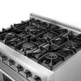 thumbnail image 4 of Thor HRG3618U 36 in. 6 Burner Gas Range Without Griddle, 4 of 5