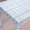 thumbnail image 2 of Afuera Living Contemporary Wicker Patio Coffee Table in Gray, 2 of 3