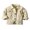 Beige, variant on Odeerbi Baby Boys Girls Coats Winter Outerwear Jackets 2024 Fashion Kids Coat Thick Coat Denim Tie-dye Jacket Clothes Children's Jacket