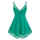 thumbnail image 1 of Tamaño de talla grande Inserción de encaje sin espalda Cami Tank Top Rosegal  Camisetas sin mangas de talla grande, 1 of 5