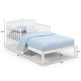 thumbnail image 6 of Olive & Opie Birdie Toddler Bed, Dark Pink/White Finish, 6 of 6
