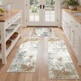 thumbnail image 3 of KUETH Kitchen Mats for Floor,Sets of 3 Non Slip Washable Abstract Kitchen Rugs 20"x32"+20"x48"+20"x59", Kitchen Runner Rug with Waterproof for Hallway, Laundry, Bathroon and Bedroom, 3 of 8