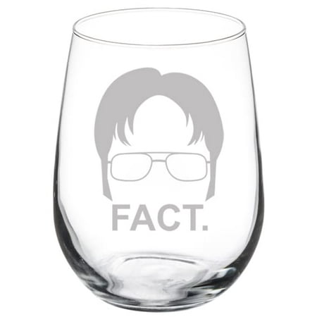 

Wine Glass Goblet Fact Funny (17 oz Stemless)