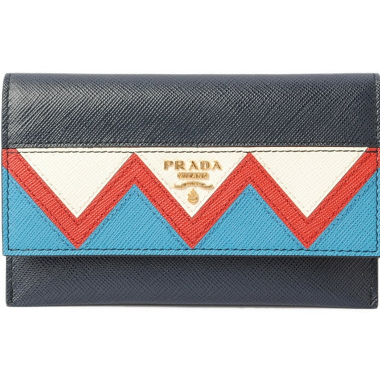 Prada - Women's Small Saffiano Wallet - Red - Leather