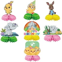 Canticos Centerpieces Honeycomb Table Toppers Decorations for Photo Props Birthday Party Decor Supplies