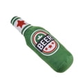 thumbnail image 2 of Squeaky Vodka Whiskey Bottle Dog Chew Toy with Stuffing for Teeth Grinding and Interactive Play - Durable Pet Toy for Dental Health and Fun Sound Making, 2 of 9