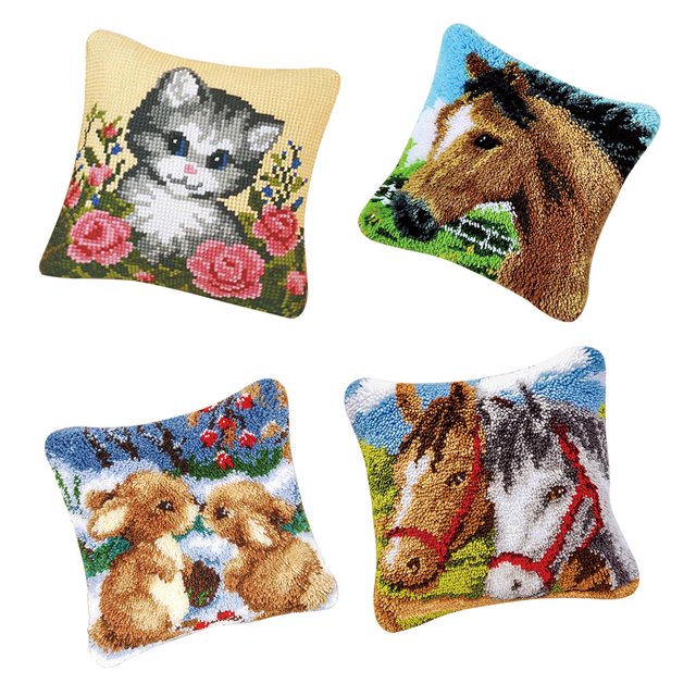 4 Paquetes De Ganchos De Pestillo Gloria Para Animales Bricolaje Con Estampado