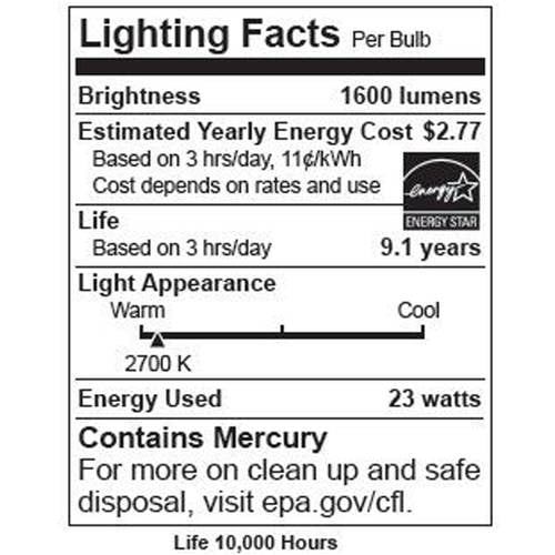 Mainstays 69" Etagere Floor Lamp, Charcoal Finish, CFL Bulb Included