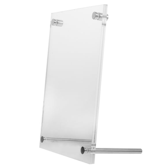 KALLORY Acrylic Photo Frame Rectangular Office Use 1Pcs 6 Inch