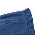 thumbnail image 7 of CHUMUD Women's Linen Capri Pants Drawstring Waistband Ruffled Wide Leg Cropped Trousers with Pockets Summer Flowy Pants Beach Vacation Clothes, 7 of 7