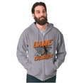 thumbnail image 4 of Soccer Player Fan Game Changer Zip Hoodie Sweatshirt Men Brisco Brands S, 4 of 6
