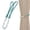 B, variant on Acrylic Bead Curtain Tieback with Hook, Elegant Drapery Holdback for Curtains and Drapes, 1-Pack, Gold