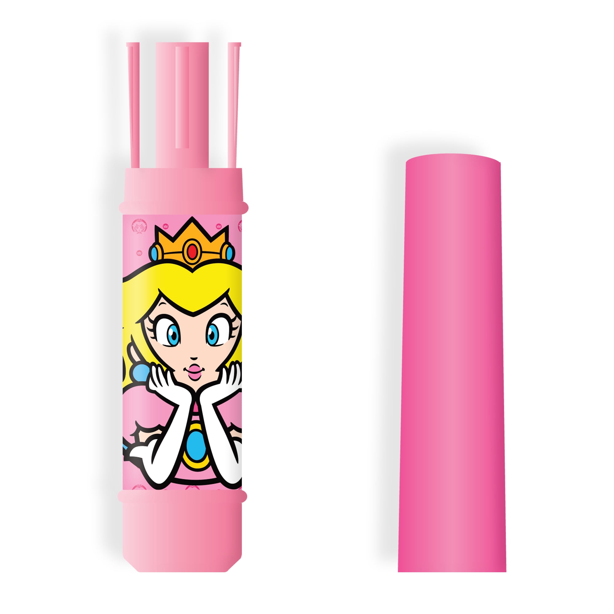 Nintendo Super Mario Bros. Jumbo Sidewalk Chalk Set with Holders, 4 Chalk Sticks