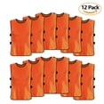 thumbnail image 1 of 12 Pack Jerseys Bibs Breathable Adults Football Scrimmage Training Vests For Volleyball Soccer, 1 of 8