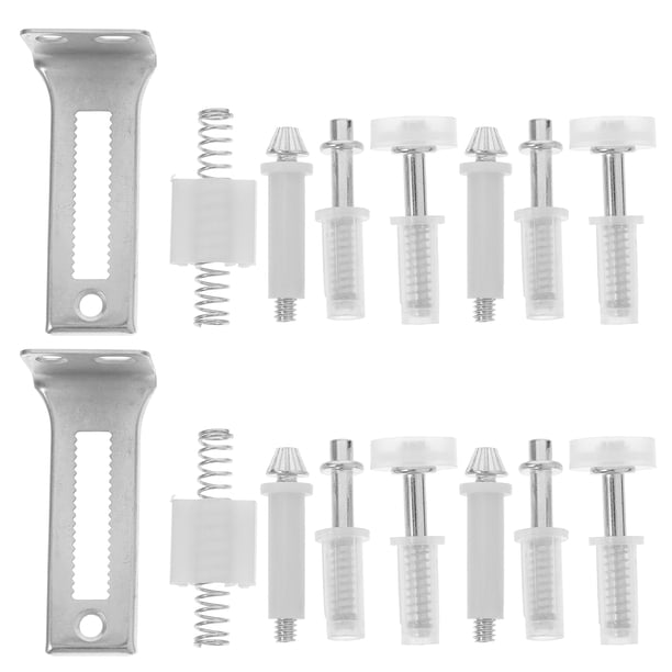 GOOHOCHY 1 juego de pivotes superiores para puerta plegable, surtido de herrajes, repuesto de pivote para puerta de armario, pieza de reparación de puerta plegable