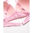 thumbnail image 4 of dELiA*s Girls' Training Bra - 3 Pack A-Cup Molded Wire-Free Microfiber Lace Bralette (32A-36A), 4 of 7