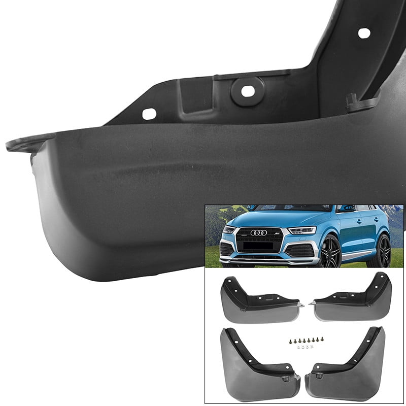 Front Rear Mud Flaps Splash Guards 2015 Audi Q3 Mudguards